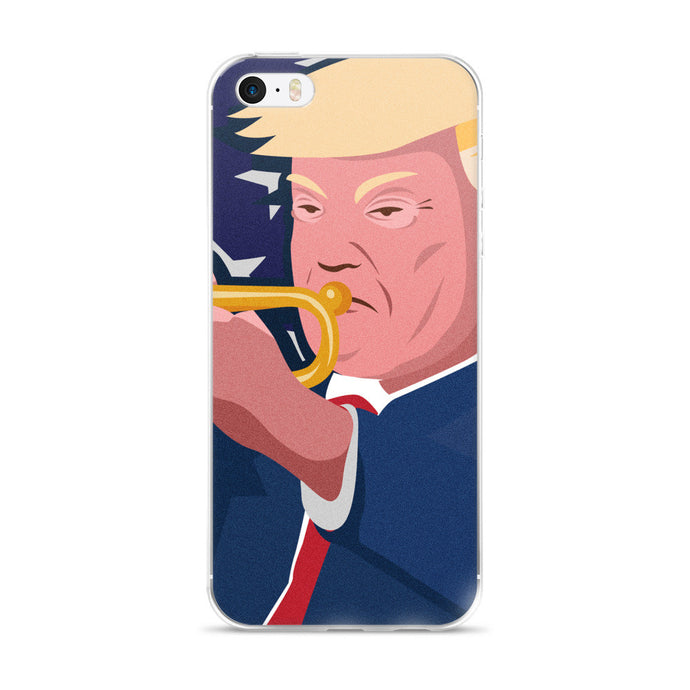 Donald Trumpet iPhone 5/5s/Se, 6/6s, 6/6s Plus Case